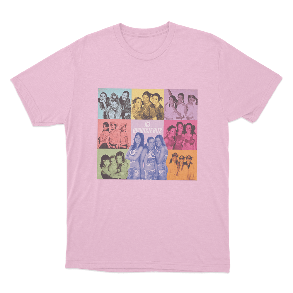 K3 Grootste Hits Unisex T Shirt Pink K3 Grootste Hits Unisex T Shirt Pink