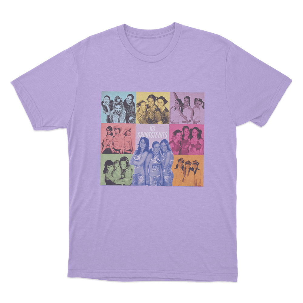 K3 Grootste Hits Unisex T Shirt Purple K3 Grootste Hits Unisex T Shirt Purple