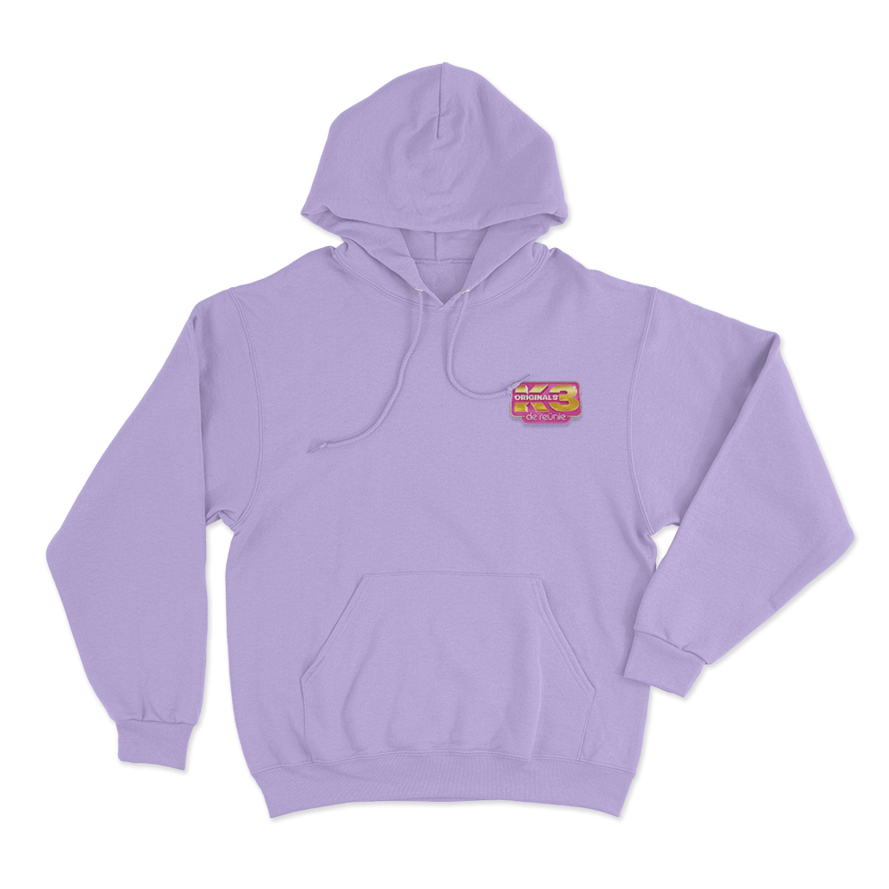 K3 Original De Reünie Unisex Hoodie Purple K3 Original De Reunie Unisex Hoodie Purple