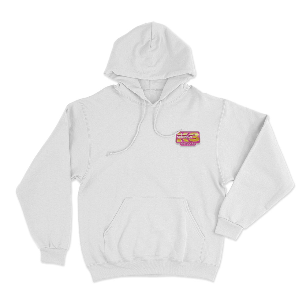 K3 Original De Reünie Unisex Hoodie White K3 Original De Reunie Unisex Hoodie White