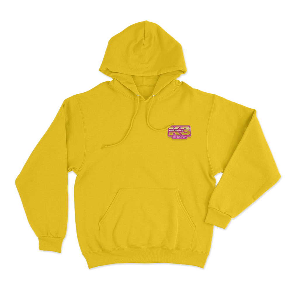 K3 Original De Reünie Unisex Hoodie Yellow K3 Original De Reunie Unisex Hoodie Yellow