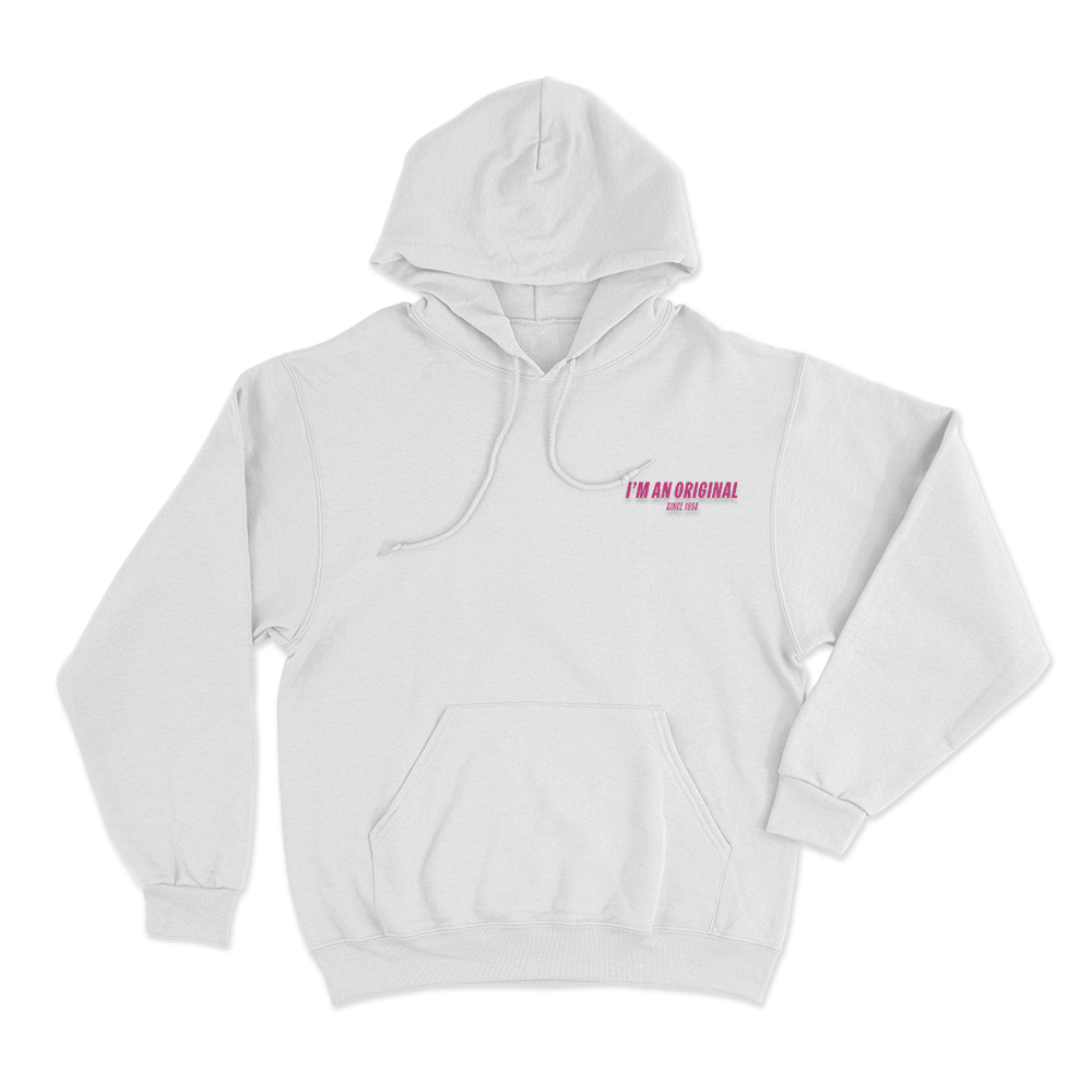 K3 Original Since 1998 Logo Unisex Hoodie White K3 Original Since 1998 Logo Unisex Hoodie White