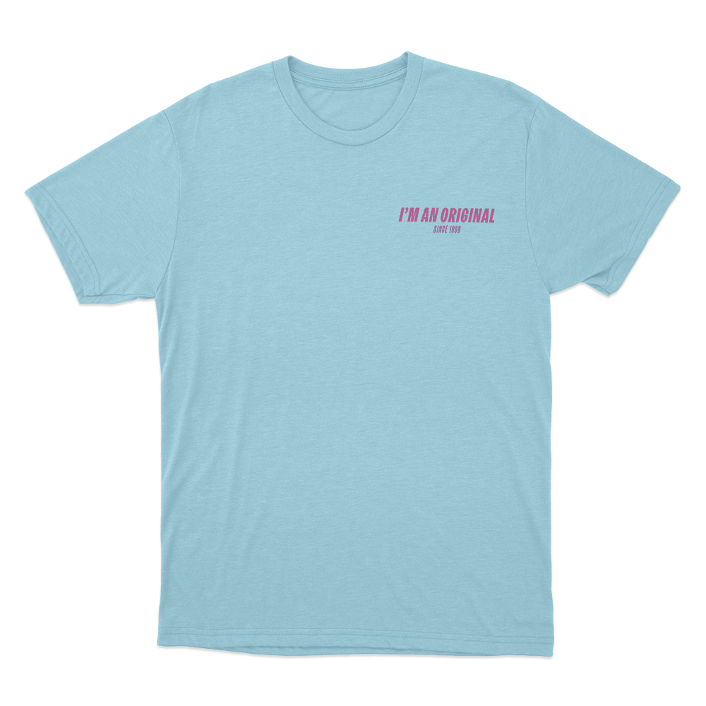 K3 Original Since 1998 Logo Unisex T Shirt Sky Blue K3 Original Since 1998 Logo Unisex T Shirt Sky Blue