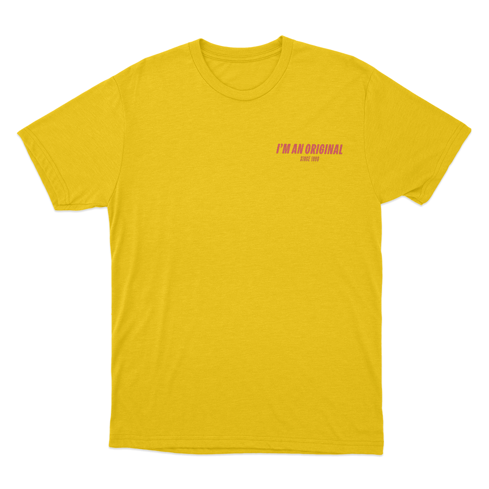 K3 Original Since 1998 Logo Unisex T Shirt Yellow K3 Original Since 1998 Logo Unisex T Shirt Yellow