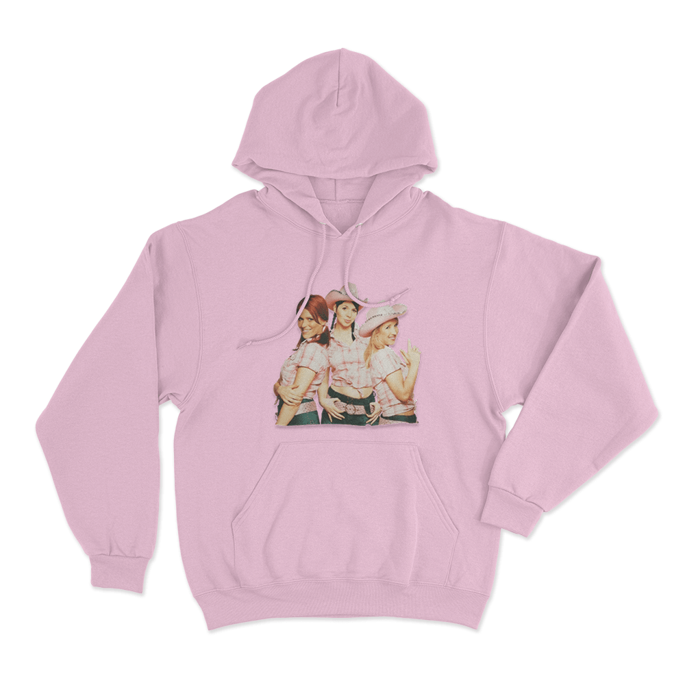 K3 Originals Cowgirl Style Unisex Hoodie Pink K3 Originals Cowgirl Style Unisex Hoodie Pink