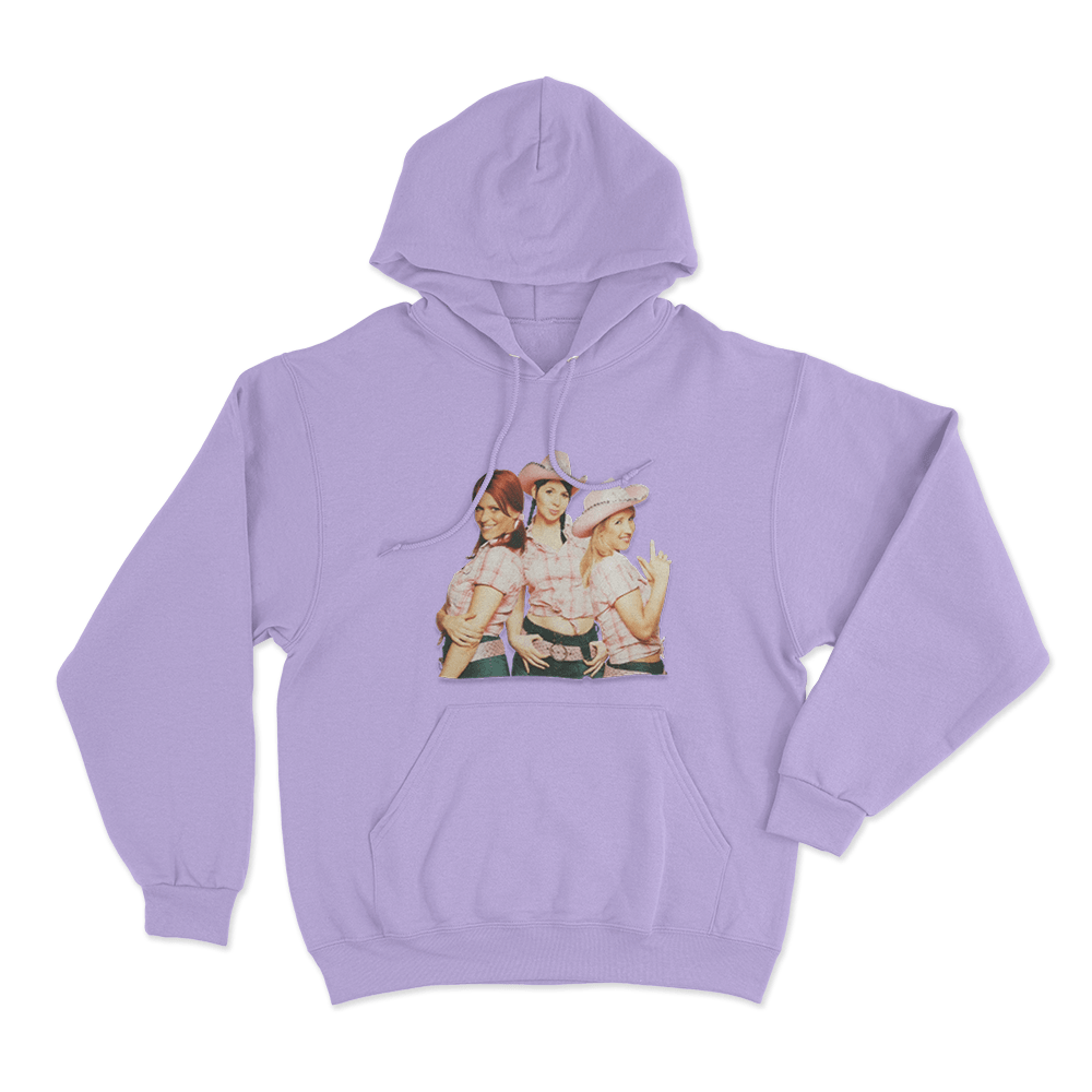 K3 Originals Cowgirl Style Unisex Hoodie Purple K3 Originals Cowgirl Style Unisex Hoodie Purple